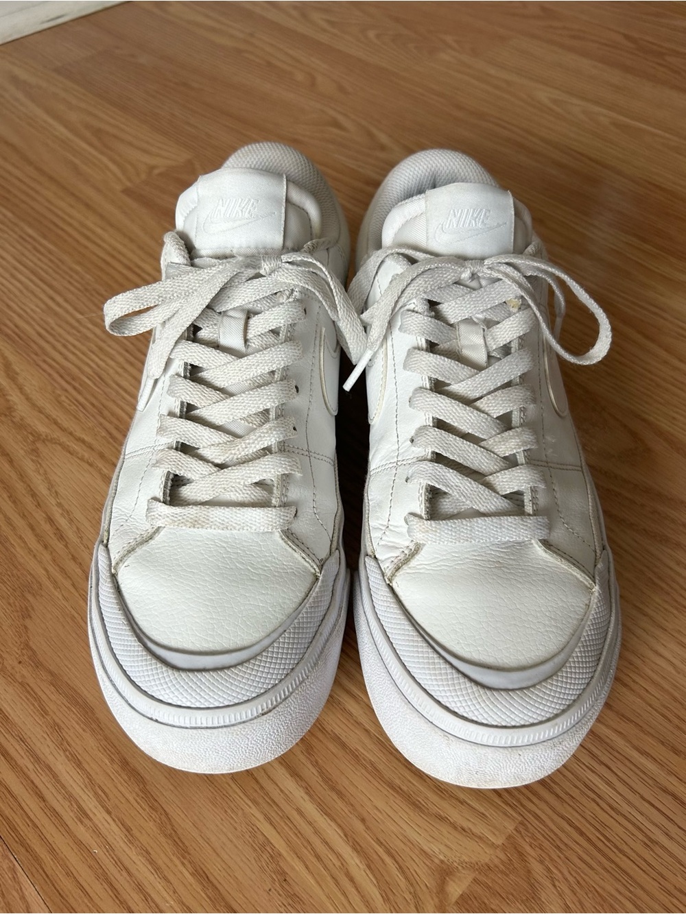 Nike Women’s Triple White Legacy Lifts